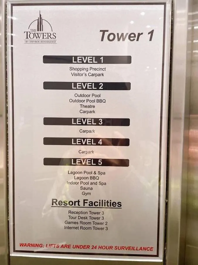 Prime Location 2Bd Serviced Apt At Surfers Paradise Gold Coast Apartment